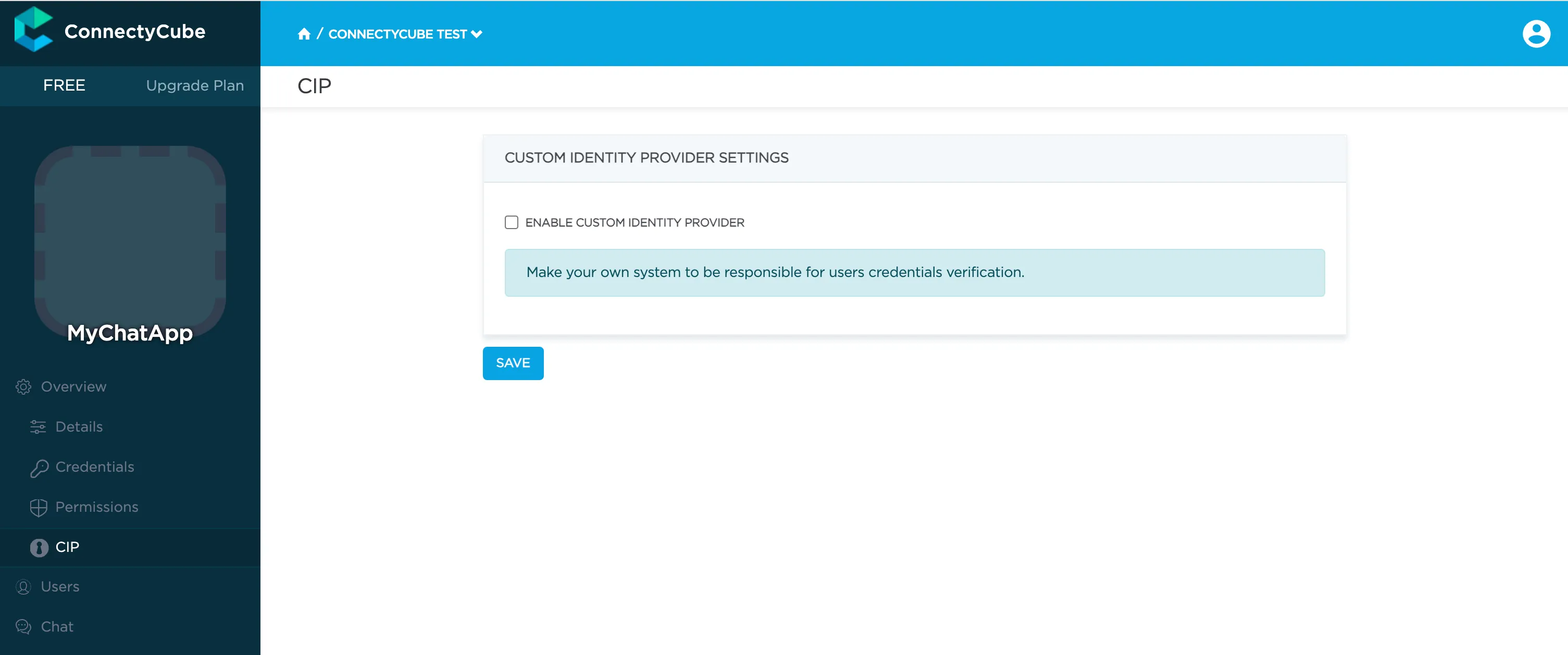 Open your app's Overview page in Dashboard
